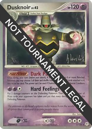 Image of Dusknoir LV.42 (2/130) (Empotech - Dylan Lefavour) [World Championships 2008]