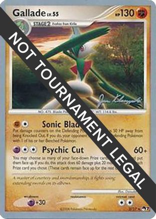 Image of Gallade LV.55 (2/17) (Psychic Lock - Jason Klaczynski) [World Championships 2008]