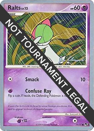 Image of Ralts LV.13 (15/17) (Psychic Lock - Jason Klaczynski) [World Championships 2008]