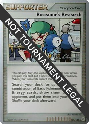 Image of Roseanne's Research (125/132) (Psychic Lock - Jason Klaczynski) [World Championships 2008]