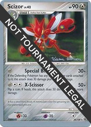 Image of Scizor LV.42 (29/100) (Intimidation - Tristan Robinson) [World Championships 2008]