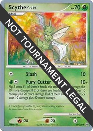 Image of Scyther LV.12 (46/100) (Intimidation - Tristan Robinson) [World Championships 2008]