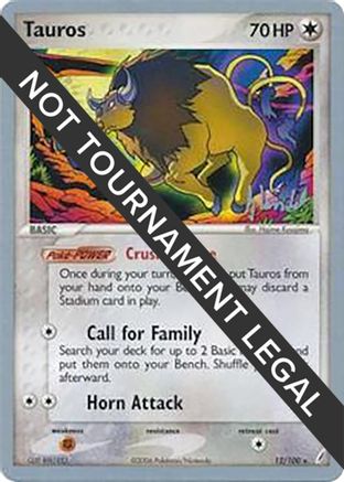 Image of Tauros (12/100) (Empotech - Dylan Lefavour) [World Championships 2008]