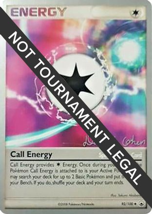 Image of Call Energy (92/100) (Stallgon - David Cohen) [World Championships 2009]