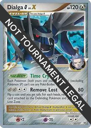 Image of Dialga G LV.X (122/127) (Crowned Tiger - Tsubasa Nakamura) [World Championships 2009]
