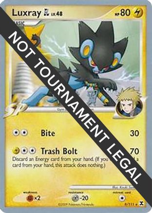 Image of Luxray GL LV.48 (9/111) (Crowned Tiger - Tsubasa Nakamura) [World Championships 2009]