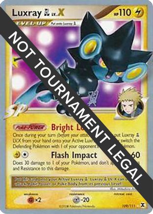 Image of Luxray GL LV.X (109/111) (Crowned Tiger - Tsubasa Nakamura) [World Championships 2009]