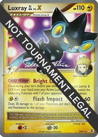 Image of Luxray GL LV.X (109/111) (Luxdrill - Stephen Silvestro) [World Championships 2009]