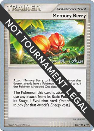 Image of Memory Berry (110/127) (Stallgon - David Cohen) [World Championships 2009]