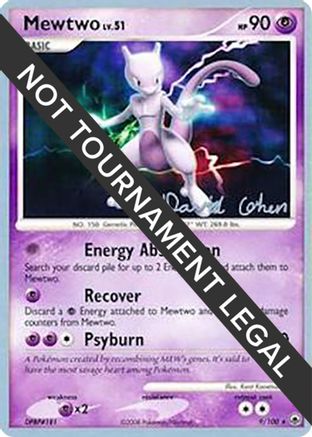 Image of Mewtwo LV.51 (9/100) (Stallgon - David Cohen) [World Championships 2009]