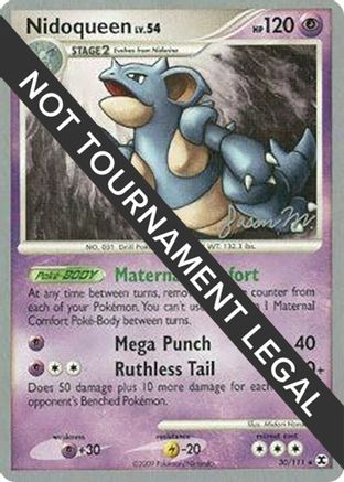 Image of Nidoqueen LV.54 (30/111) (Queengar - Jason Martinez) [World Championships 2009]