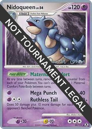 Image of Nidoqueen LV.54 (30/111) (Stallgon - David Cohen) [World Championships 2009]