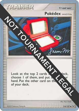 Image of Pokedex HANDY910is (114/127) (Queengar - Jason Martinez) [World Championships 2009]