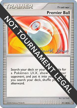 Image of Premier Ball (91/100) (Stallgon - David Cohen) [World Championships 2009]