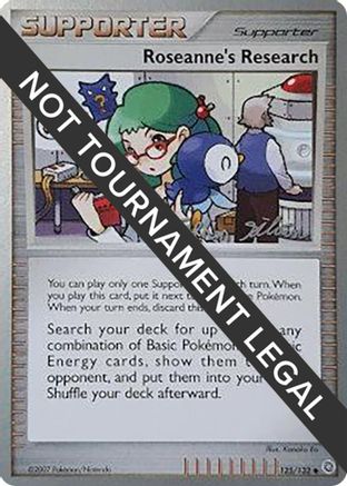 Image of Roseanne's Research (125/132) (Luxdrill - Stephen Silvestro) [World Championships 2009]