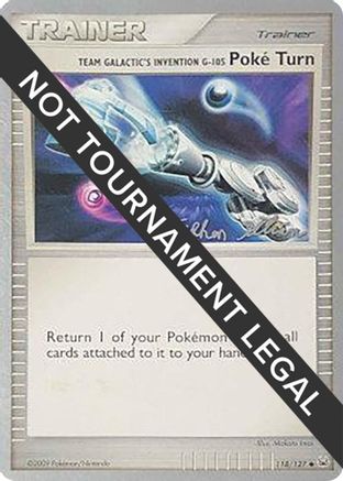 Image of Team Galactic's Invention G-105 Poke Turn (118/127) (Luxdrill - Stephen Silvestro) [World Championships 2009]