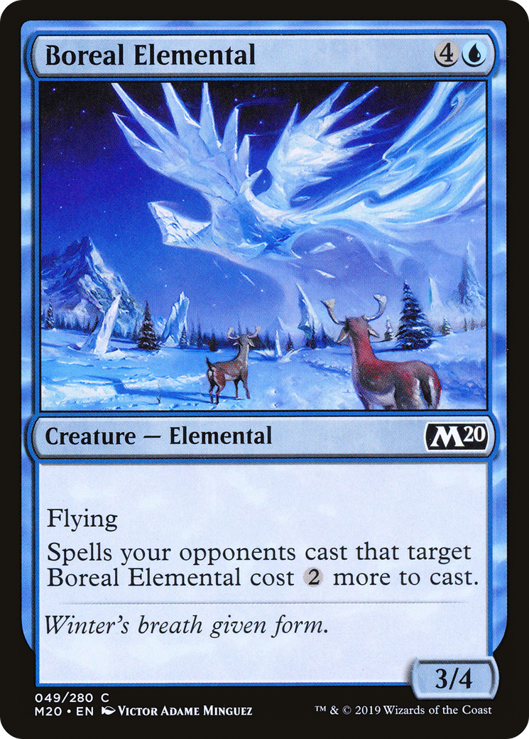 Image of Boreal Elemental [Core Set 2020]