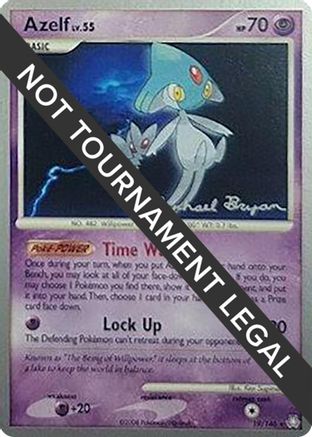Image of Azelf LV.55 (19/146) (Happy Luck - Mychael Bryan) [World Championships 2010]