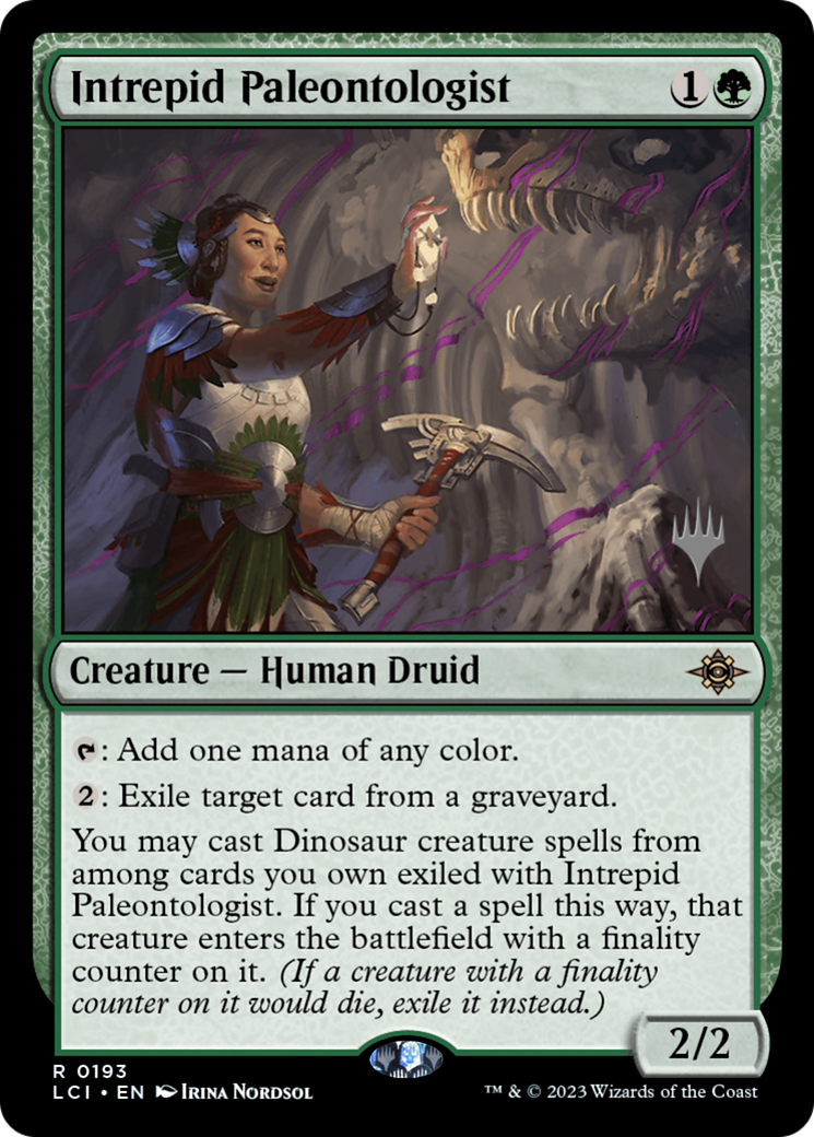Image of Intrepid Paleontologist (Promo Pack) [The Lost Caverns of Ixalan Promos]