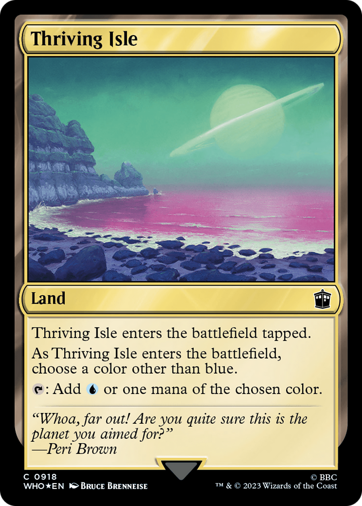 Image of Thriving Isle (Surge Foil) [Doctor Who]