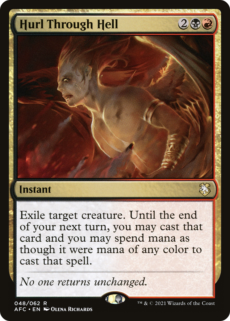 Image of Hurl Through Hell [Dungeons & Dragons: Adventures in the Forgotten Realms Commander]