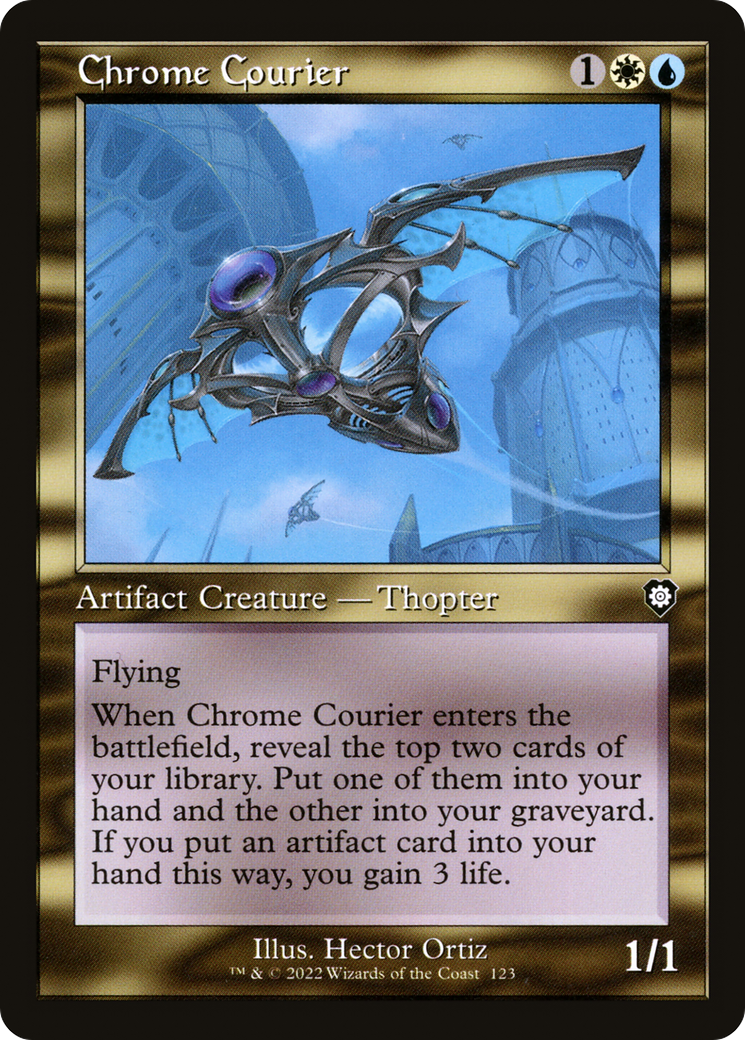Image of Chrome Courier (Retro) [The Brothers' War Commander]