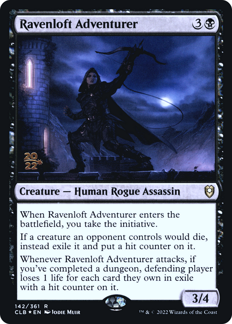 Image of Ravenloft Adventurer [Commander Legends: Battle for Baldur's Gate Prerelease Promos]