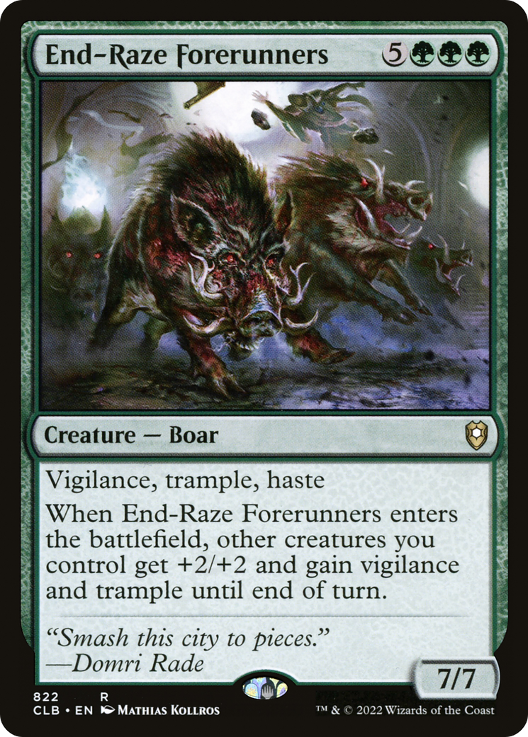 Image of End-Raze Forerunners [Commander Legends: Battle for Baldur's Gate]