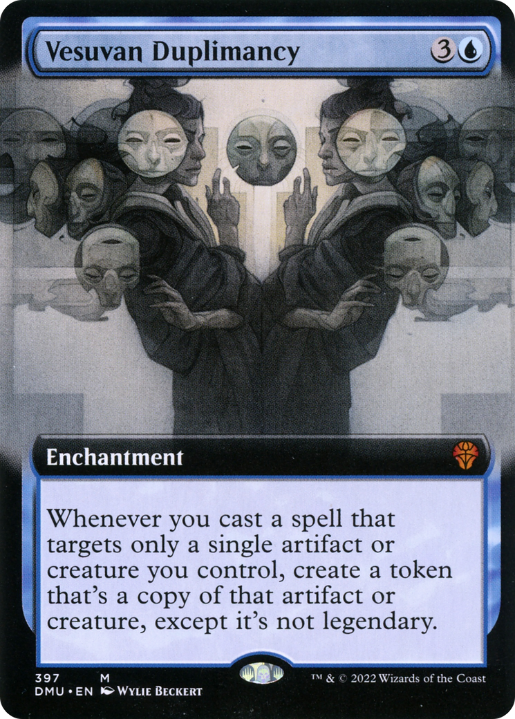 Image of Vesuvan Duplimancy (Extended Art) [Dominaria United]
