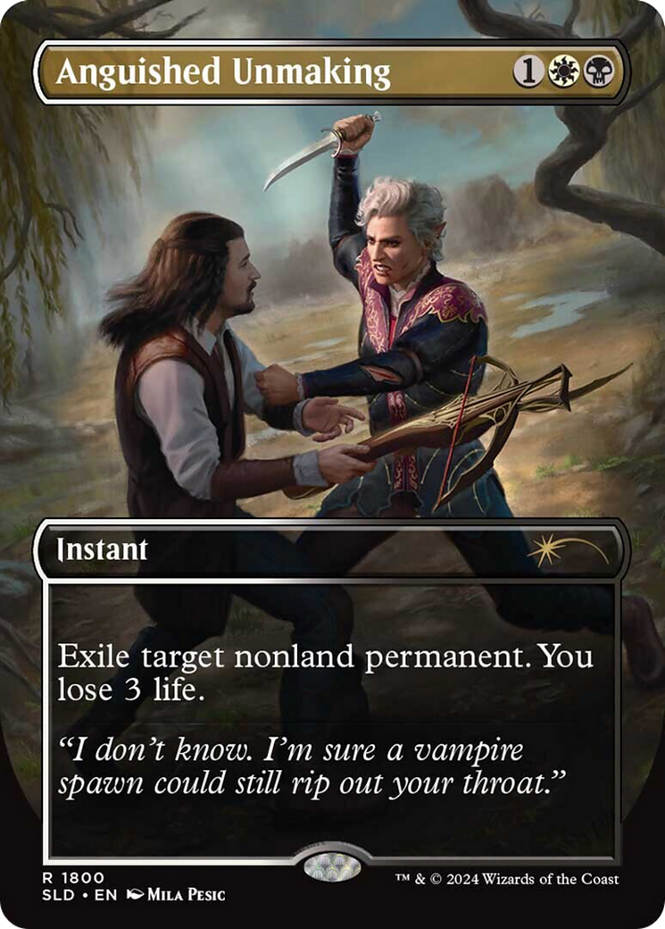 Image of Anguished Unmaking (1800) [Secret Lair Drop Series]