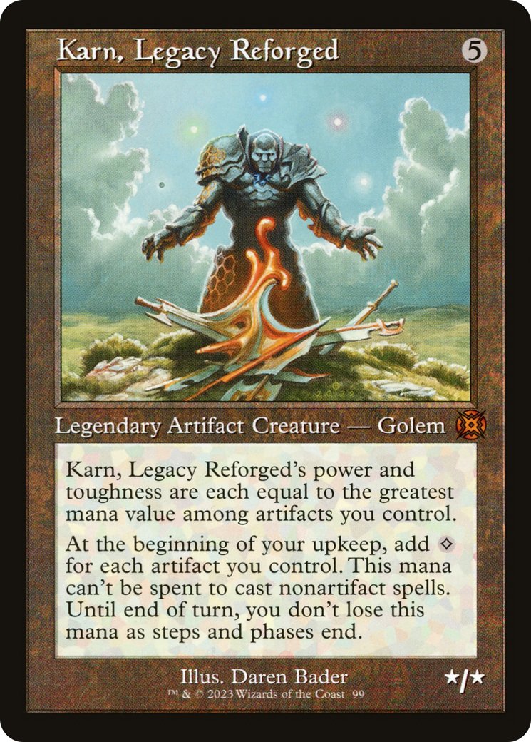 Image of Karn, Legacy Reforged (Retro) [March of the Machine: The Aftermath]