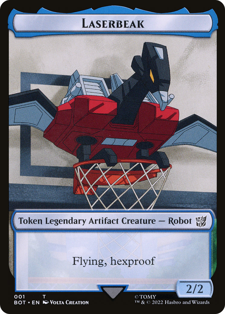 Image of Laserbeak [Transformers Tokens]