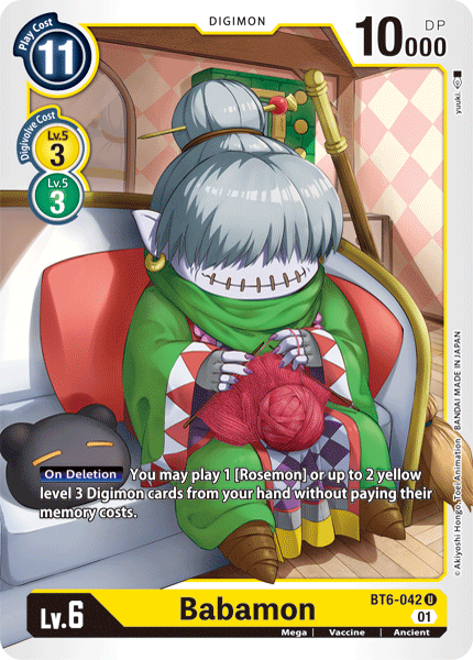 Image of Babamon [BT6-042] [Double Diamond]