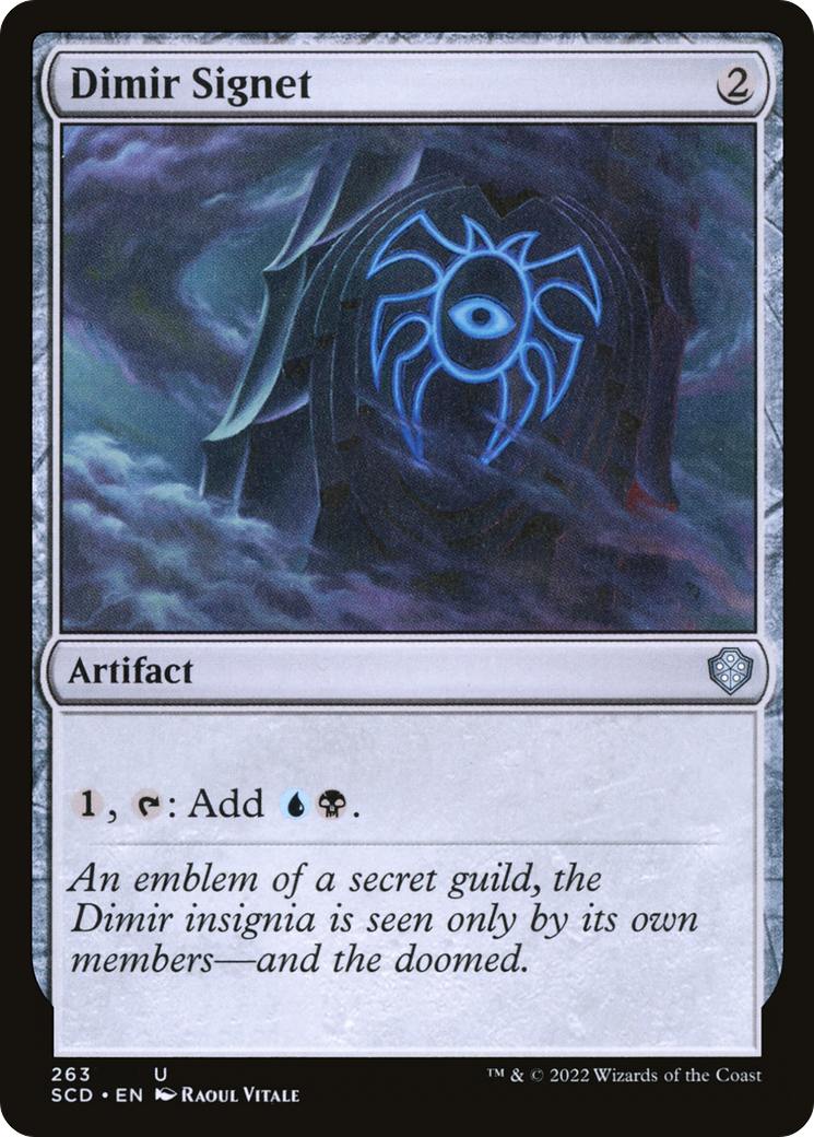 Image of Dimir Signet [Starter Commander Decks]