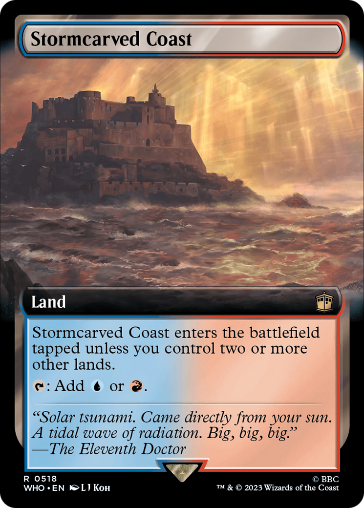 Image of Stormcarved Coast (Extended Art) [Doctor Who]