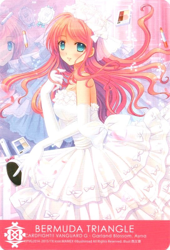 Image of Bermuda Triangle - Garland Blossom, Ayna (G-CB03/C12EN) [Clan Cards]