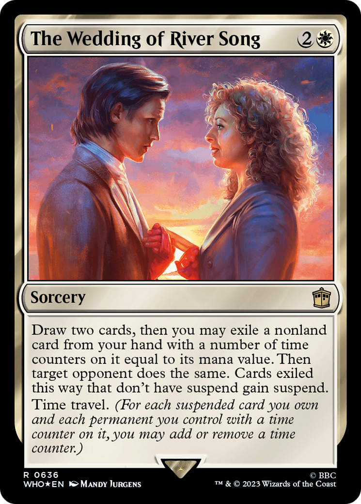 Image of The Wedding of River Song (Surge Foil) [Doctor Who]