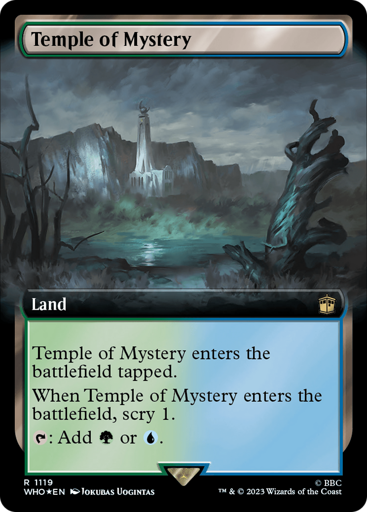 Image of Temple of Mystery (Extended Art) (Surge Foil) [Doctor Who]