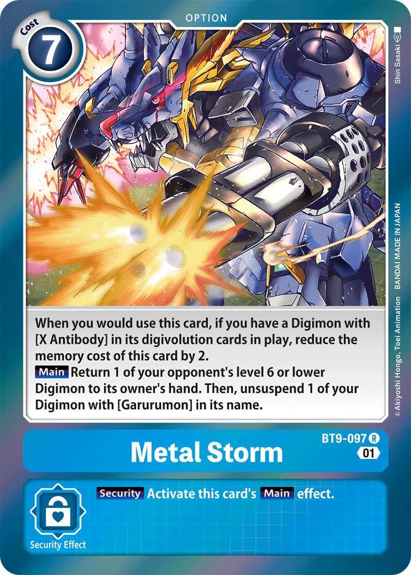 Image of Metal Storm [BT9-097] [X Record]