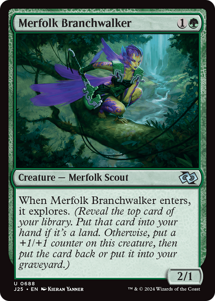 Image of Merfolk Branchwalker [Foundations Jumpstart]