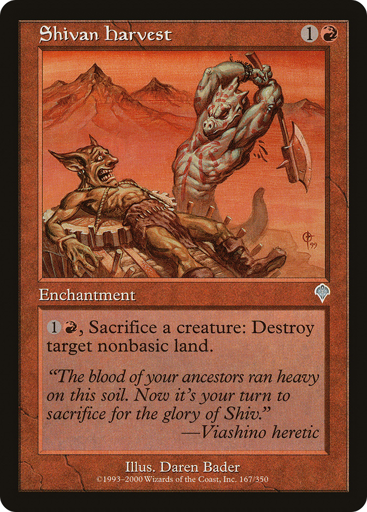 Image of Shivan Harvest [Invasion]