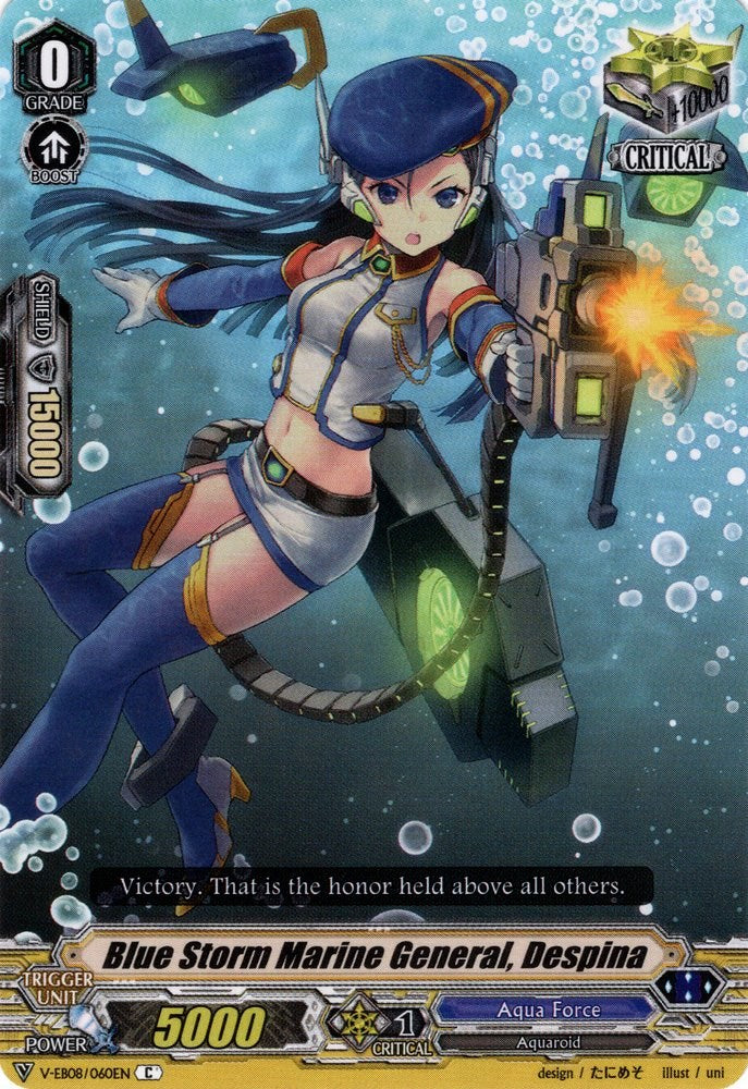 Image of Blue Storm Marine General, Despina (V-EB08/060EN) [My Glorious Justice]