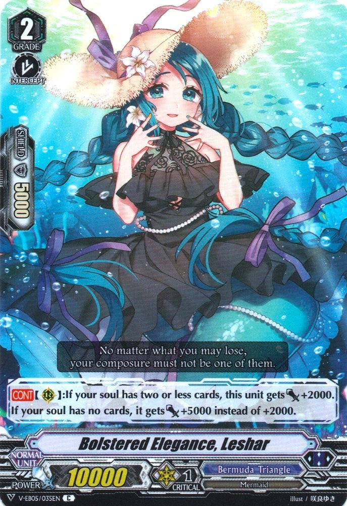 Image of Bolstered Elegance, Leshar (V-EB05/035EN) [Primary Melody]