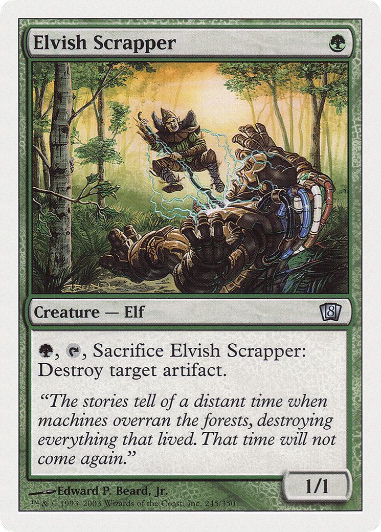 Image of Elvish Scrapper [Eighth Edition]