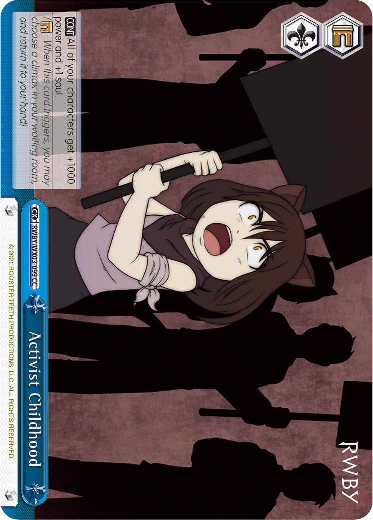 Image of Activist Childhood (RWBY/WX03-099 CC) [RWBY]