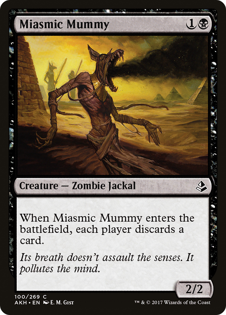 Image of Miasmic Mummy [Amonkhet]
