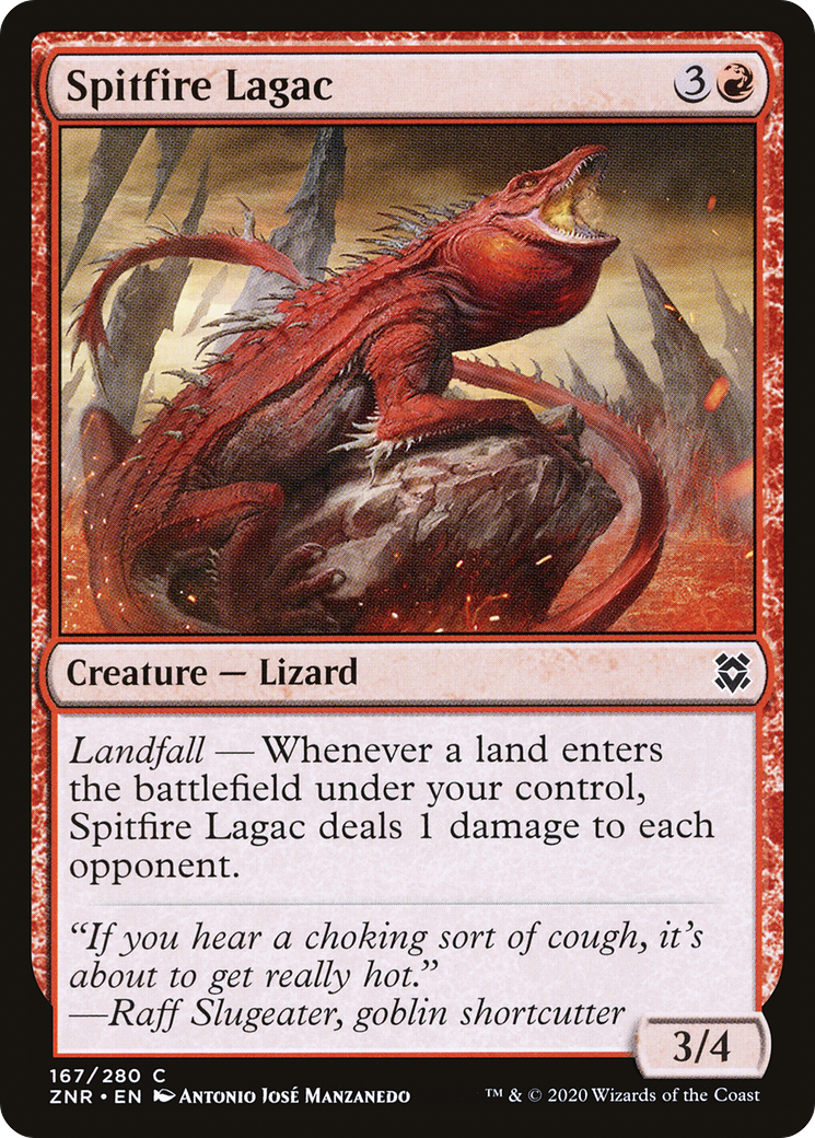 Image of Spitfire Lagac [Zendikar Rising]