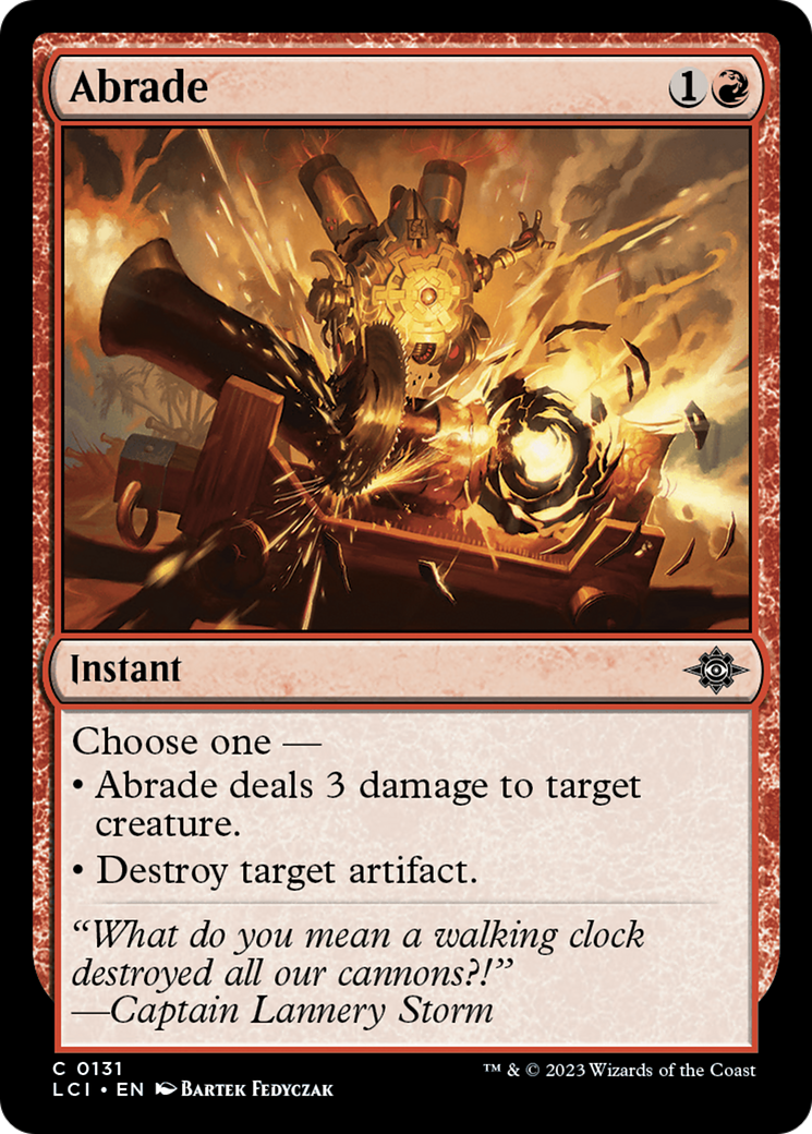 Image of Abrade [The Lost Caverns of Ixalan]