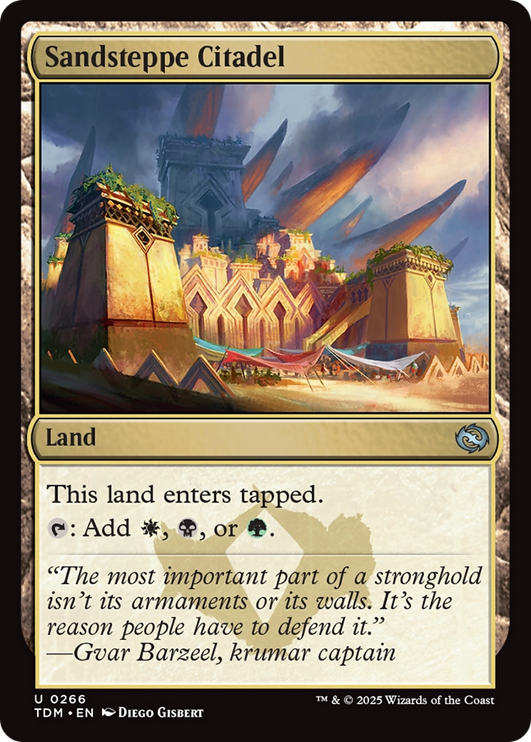 Image of Sandsteppe Citadel [Tarkir: Dragonstorm]