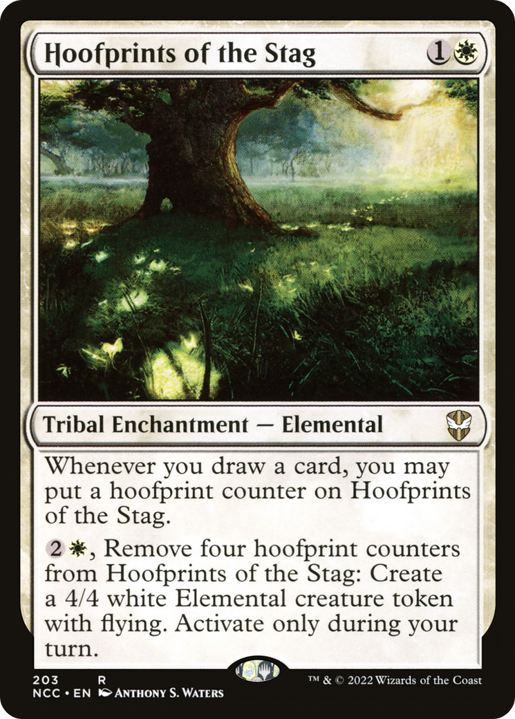 Image of Hoofprints of the Stag [Streets of New Capenna Commander]